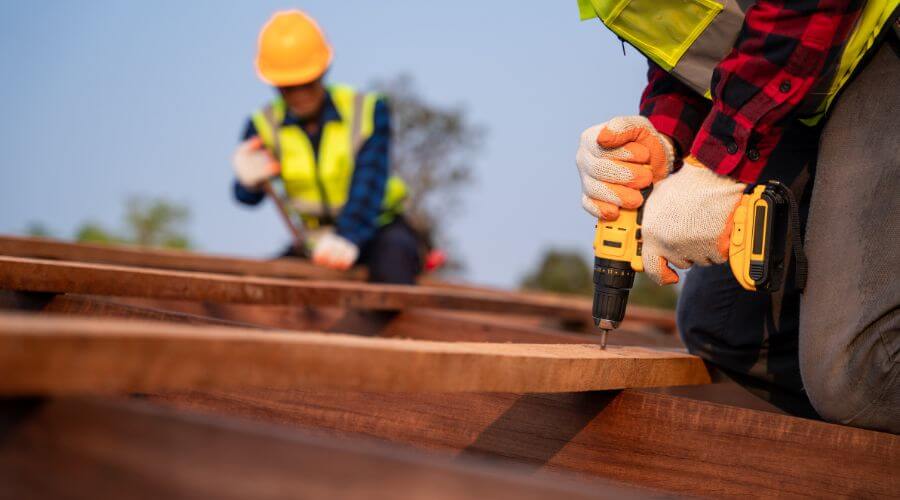 Professional New roof installation in East Dublin, GA